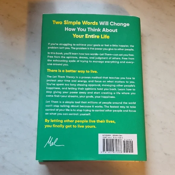 The Let Them Theory Book by Mel Robbins - Picture 2 of 2